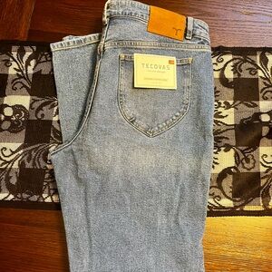 Tecovas women’s Light Blue Stovepipe Jeans